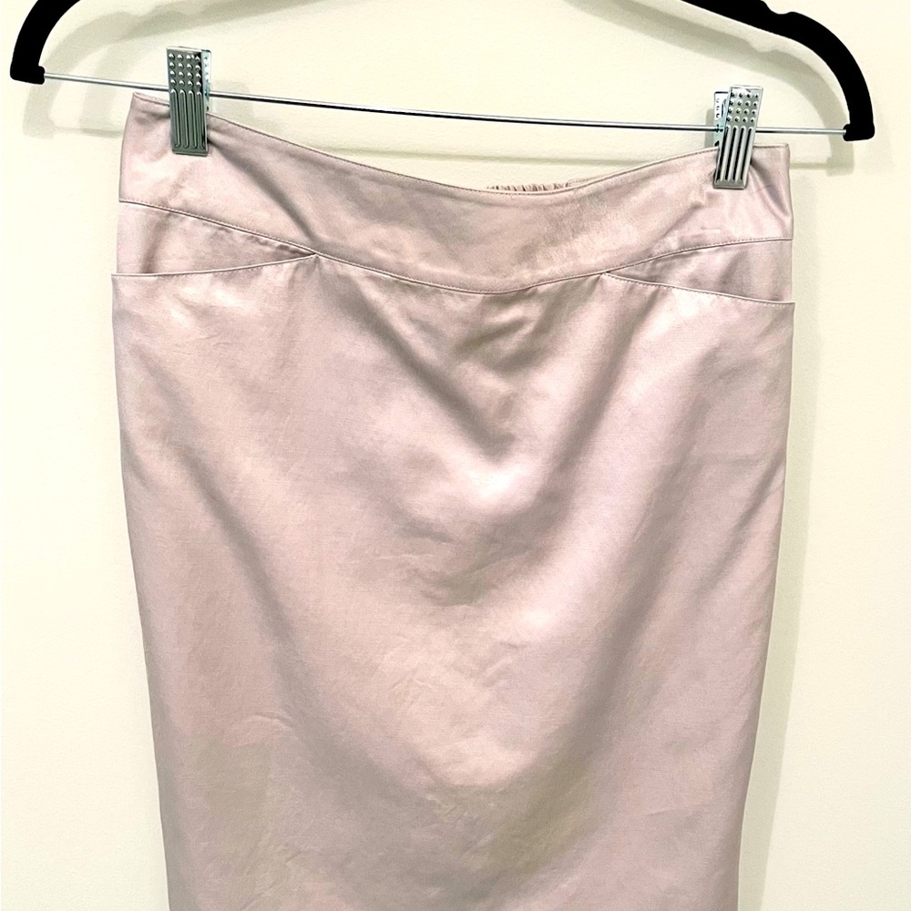 Club Monaco silver skirt